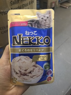 Pate cho mèo Nekko 70gr