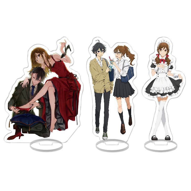 Mô Hình Nhân Vật Miyamura Izumi Hoạt Hình Kawaii Horimiya Bằng Acrylic Để Bàn Trang Trí