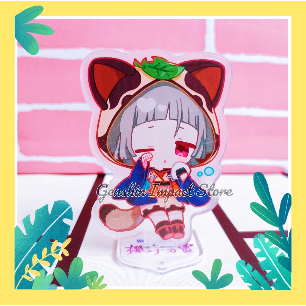 Mô hình standee nhân vật SAYU game Genshin Impact mẫu nhà hàng