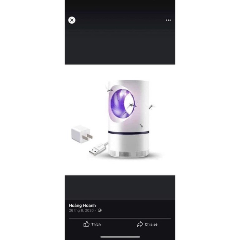 Đèn bắt muỗi thông minh shop KUMO