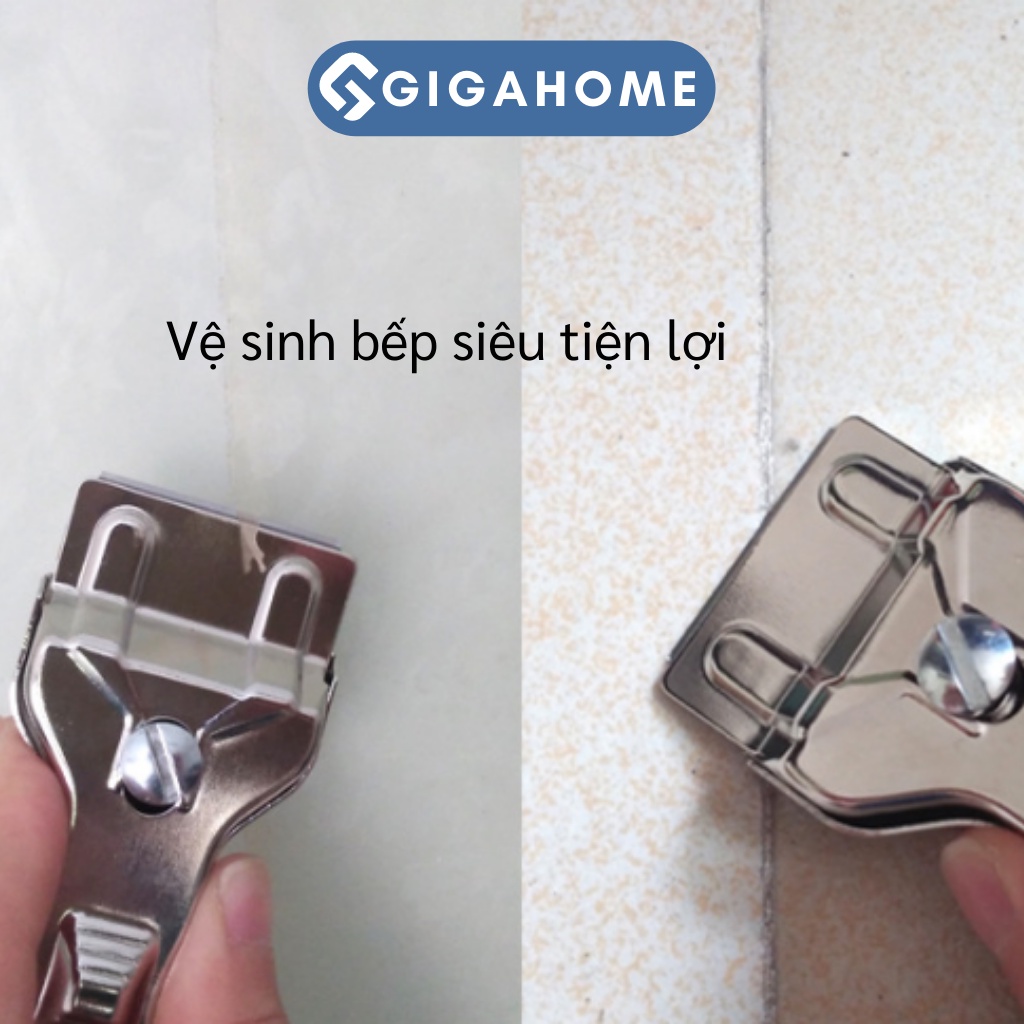 Dao Cạo Vệ Sinh Bếp Từ, Bếp Gas GIGAHOME Đánh Bay Các Vết Bẩn 6790