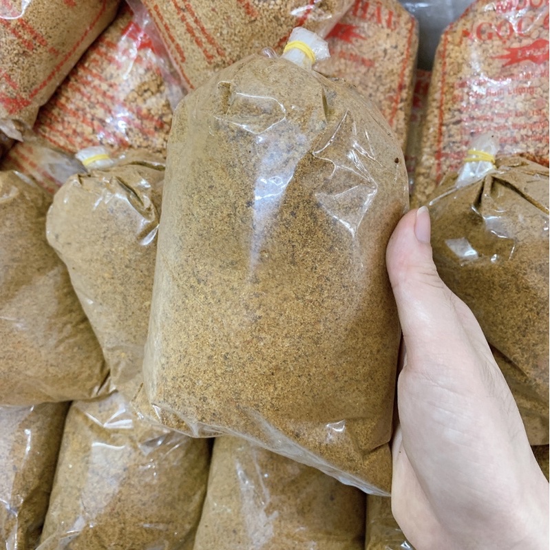 Muối nhuyễn đen làm bánh tráng chấm, bánh tráng trộn ngon - Muối nhuyễn Tây Ninh
