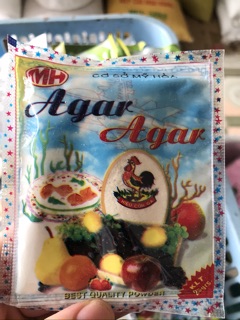 Bột rau câu giòn agar mỹ hoà 25gr