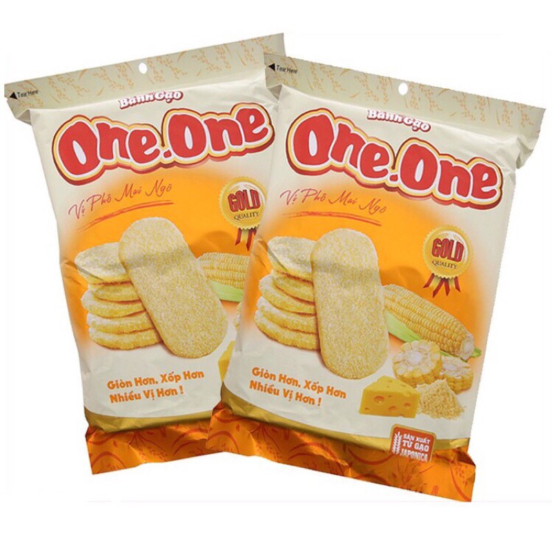 Bánh gạo mặn One One vị phô mai