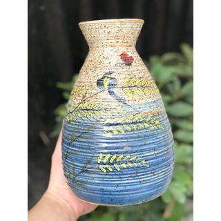 Bình Hoa Giỏ Cua Gốm Sứ Bát Tràng