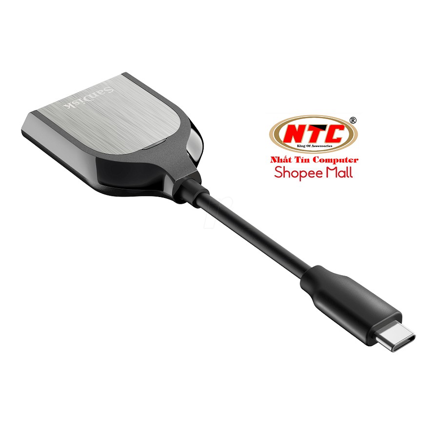 Đầu đọc thẻ nhớ 3.0 SanDisk Extreme PRO SD UHS-II Type-C SDDR-409-G46 (Đen)