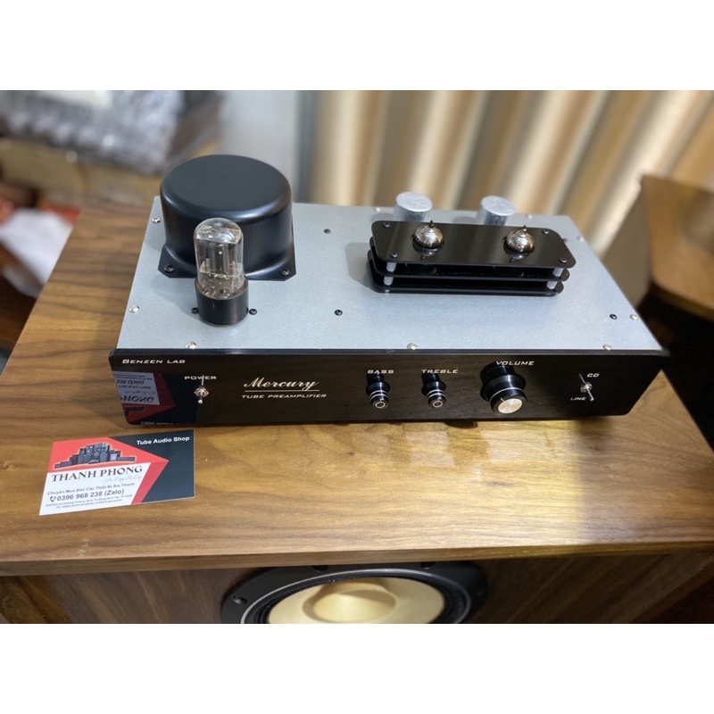 Tube pre bass treble vỏ sắt sơn tĩnh điện