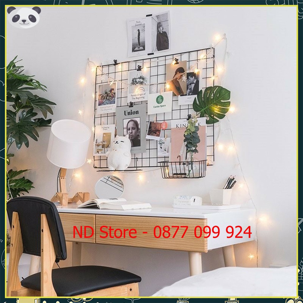 [TẶNG ĐINH TREO] Khung Lưới  ( Sắt / Thép Tĩnh Điện Chống Rỉ )Trang Trí Size 35x35, 45x35, DECOR Theo Cách Của Bạn