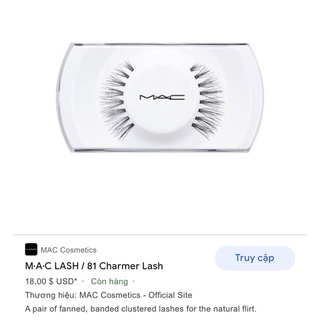 [SALE 70%] Cặp mi giả MAC dùng được nhiều lần