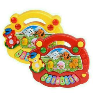 Đàn Organ Điện Mini Có Nhiều Nút Bấm Đa Năng Kiểu Dáng Dễ Thương Cho Bé