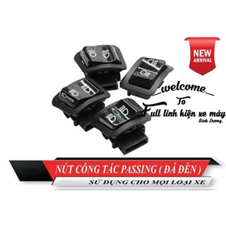 Nút Công Tắc Passing Đá Đèn Sữ Dụng Cho Mọi Loại Xe