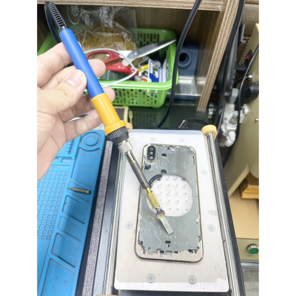 Đầu Đồng Gắn Tay Hàn ( Náp Dao Đục Lưng )