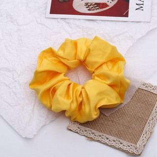 Dây Cột Tóc Vải Scrunchies Phi Bóng
