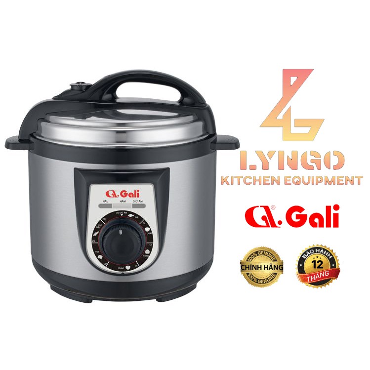 Nồi áp suất GALI GL-1608 / NHẬP KHẨU BẢO HÀNH CHÍNH HÃNG 12 THÁNG
