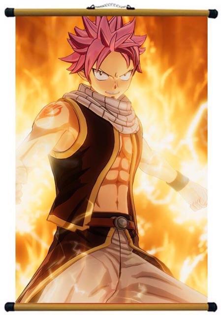 Ảnh anime fairy tail tranh treo tường anime fairy tail