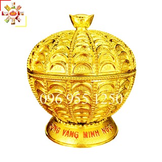 Bánh đậu xanh rồng vàng Minh Ngọc chén tài lộc 110g - Đặc sản Hải Dương