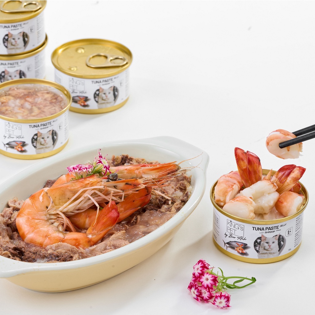 [80gr] Pate KING PET by BẢO ANH cho mèo từ 1 tháng tuổi