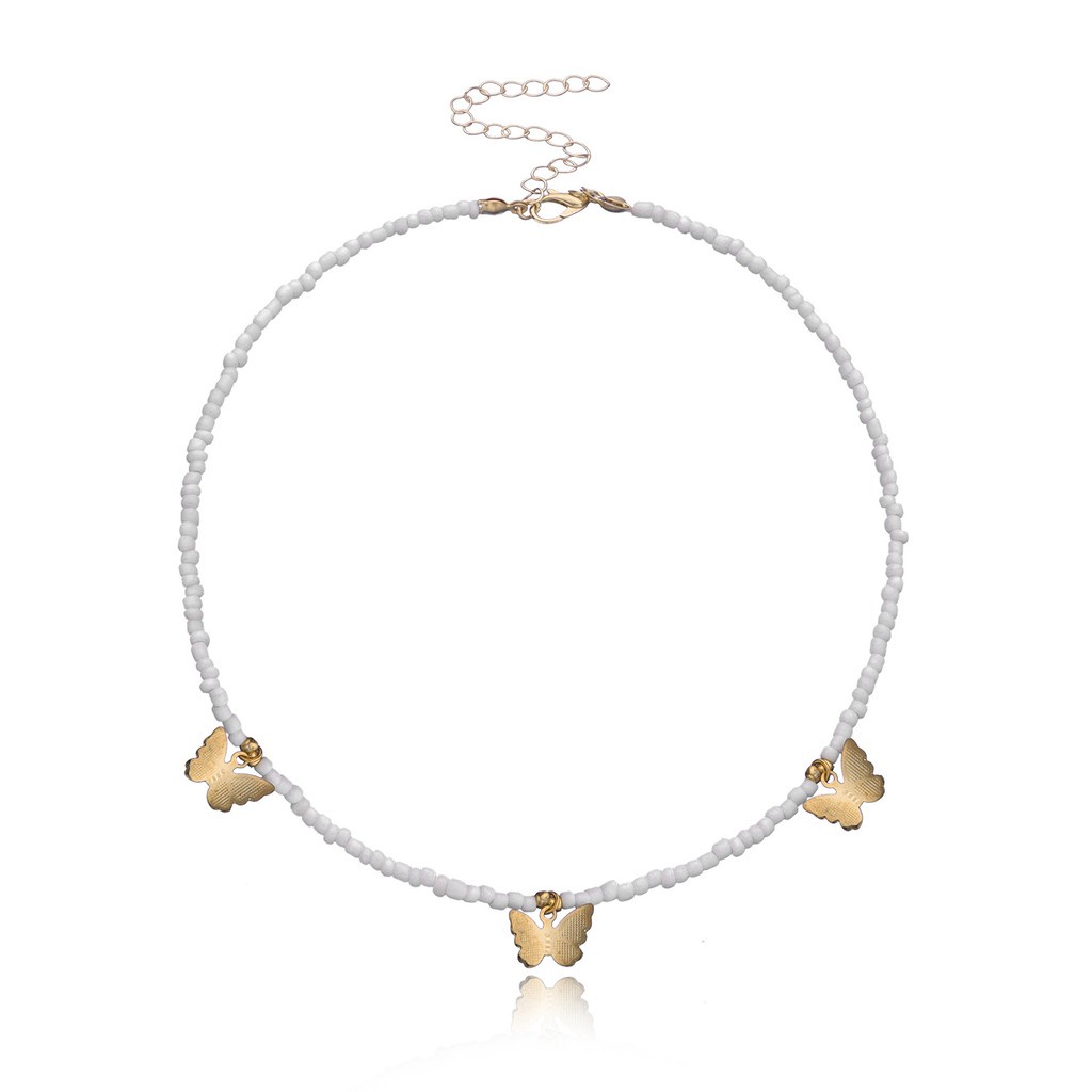 (031) Vòng Cổ Choker Chuỗi Hạt Đính 🦋 Nữ Tính