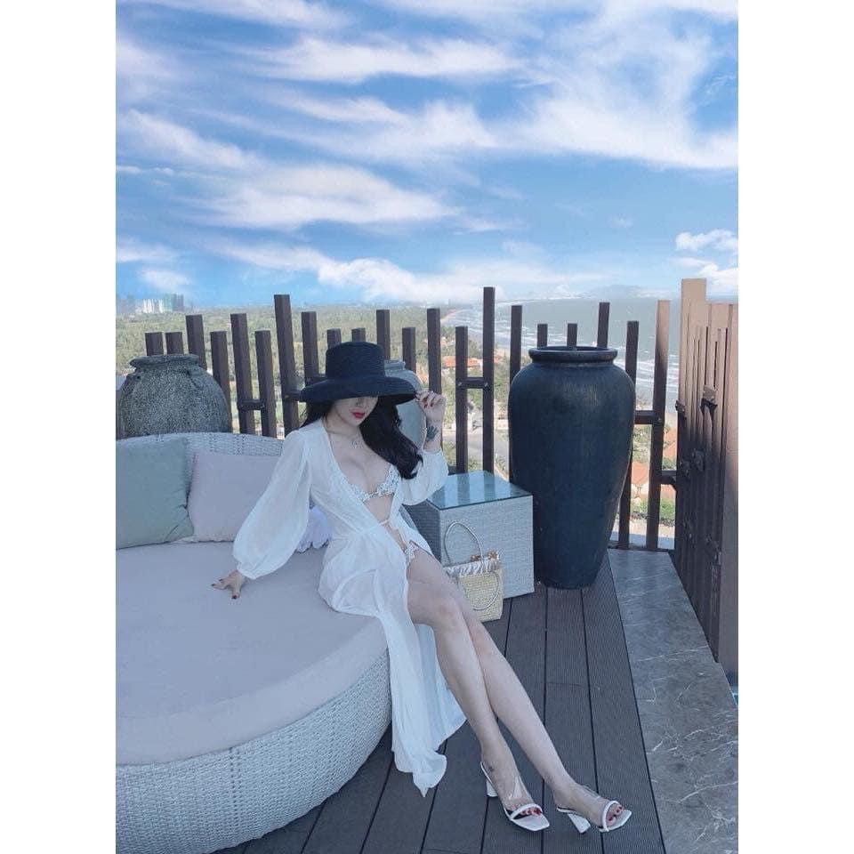 Áo choàng kimono tay bồng dài tay mặc ngoài bikini đi biển siêu đẹp dáng dài( Đảm bảo 100% như hình)mới nhất tại Hà Nội | BigBuy360 - bigbuy360.vn