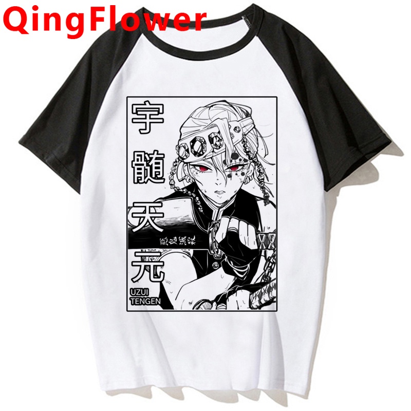 Áo nam Tay Ngắn In Hình Nhân Vật Anime Demon Slayer Zenitsu Dễ Thương