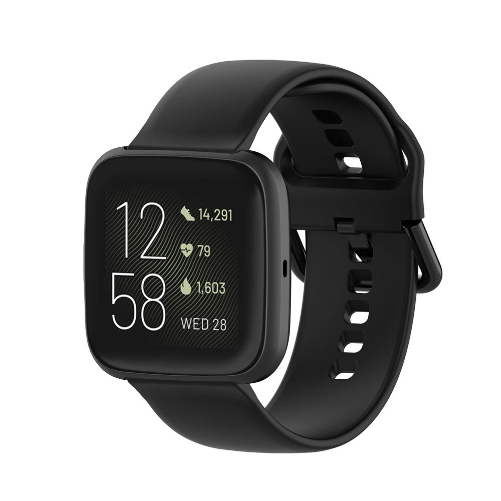 Dây đeo silicone thoáng khí cho đồng hồ thông minh Fitbit Versa 2 / Versa Lite