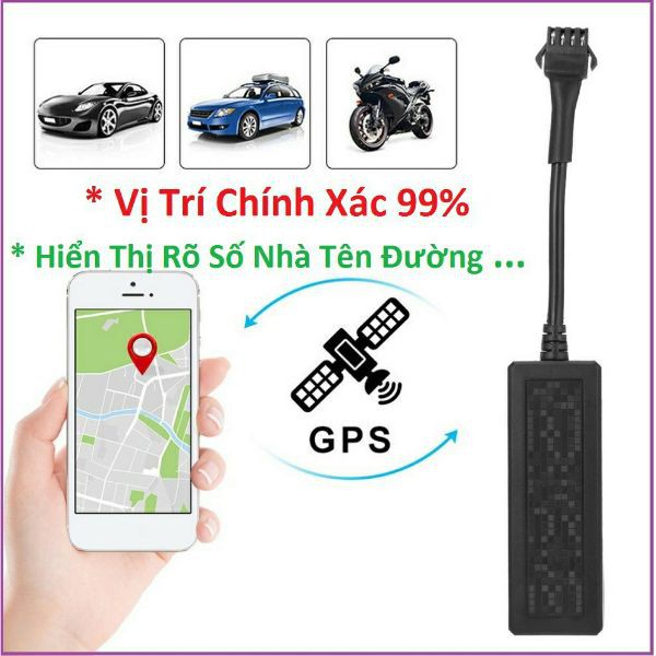 "Chính hãng" Định vị gps GT032-Sever vĩnh viễn-Chống trộm oto xe máy-app tiếng việt