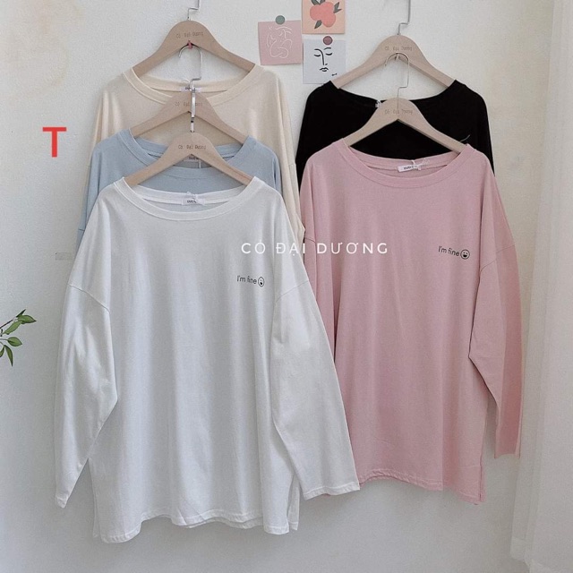 Áo mặt cười I’m fine TT12
