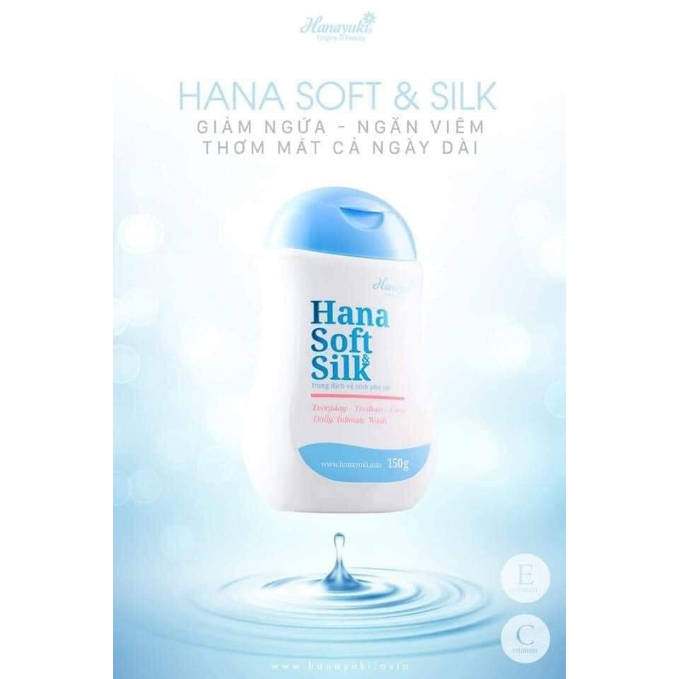 DUNG DỊCH VỆ SINH PHỤ NỮ HANA SOFT SILK