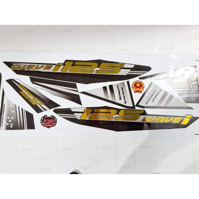 Tem wave 125i ghép crom dán cho các loại xe 50cc-100-110