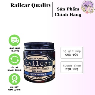 Sáp vuốt tóc railcar quality pomade 100ml - tạo nếp siêu tốc, kiểm soát độ ẩm vượt trội