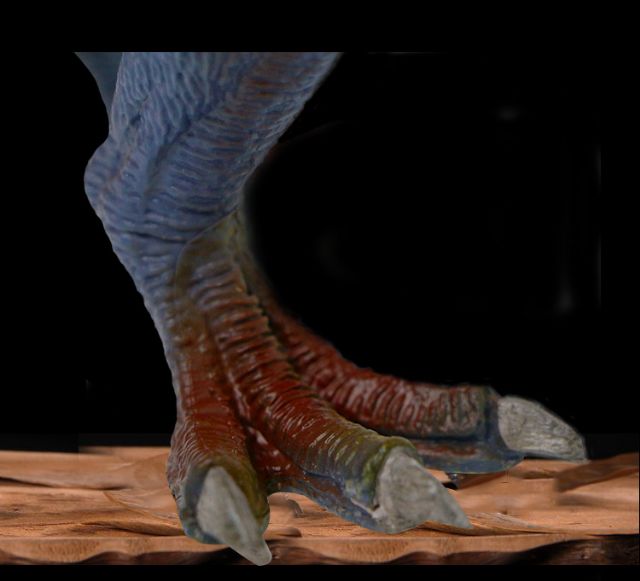 Đồ chơi  mô hình khủng long siêu thực Therizinosaurus loại gập được hàm