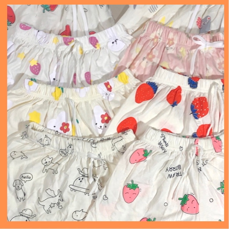 Quần short nữ hoạ tiết mặc ở nhà dễ thương QSNHT1 Hura Clothing