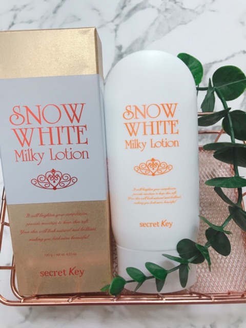 Sữa Dưỡng Trắng Da Secret Key Snow White Milky Lotion 120ml