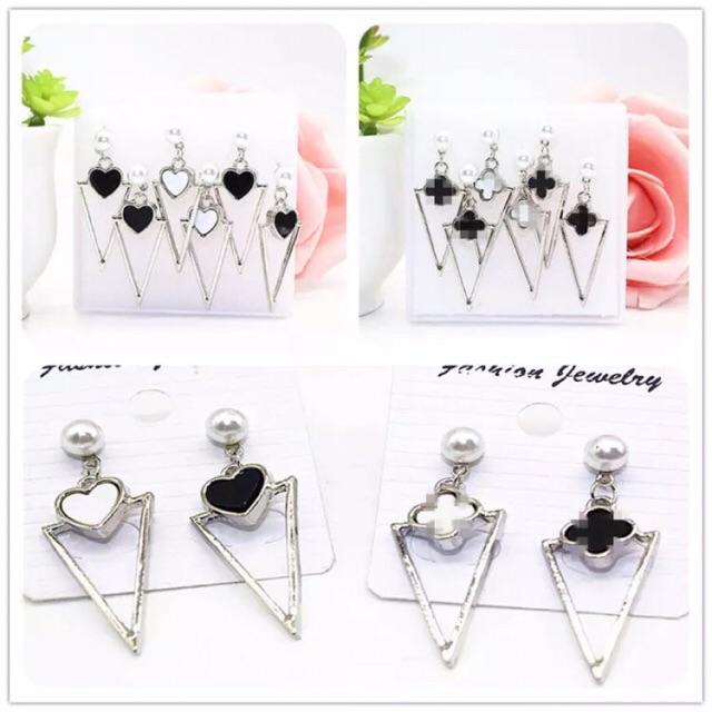 Hộp khuyên tai đủ mẫu giao ngẫu nhiên