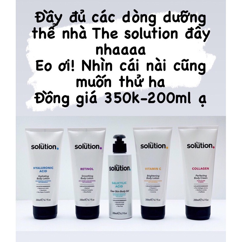 the solution retinol body lotion