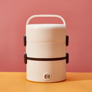 Hộp cơm hâm nóng cắm điện inox 3 tầng