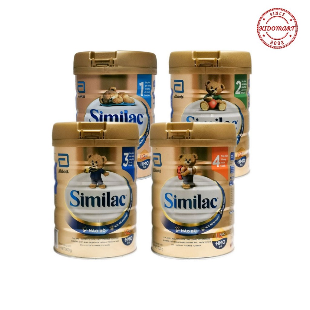 Sữa Bột Similac HMO 1/2/3/4 900gr
