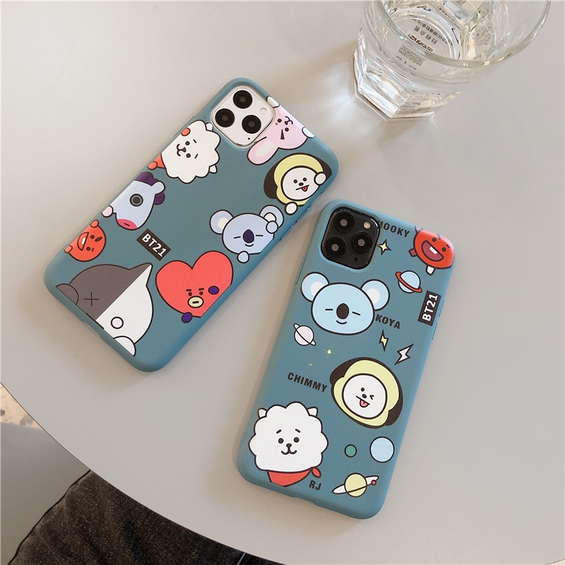 Ốp lưng BT21 rất dễ thưn cho nhiều dòng máy của Iphone/samsung/oppo/xiaomi/realme/vivo/huawei