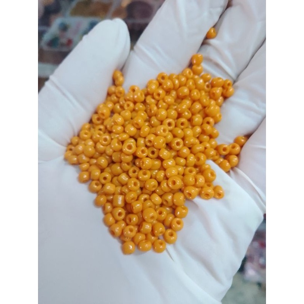 Bịch 20g hạt nhựa acrylic nhiều màu lựa chọn 3li làm trang sức