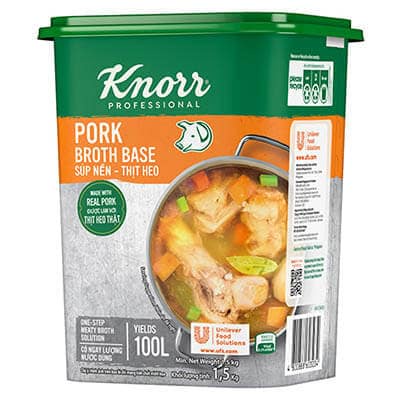 KNORR SÚP NỀN THỊT HEO 1,5KG