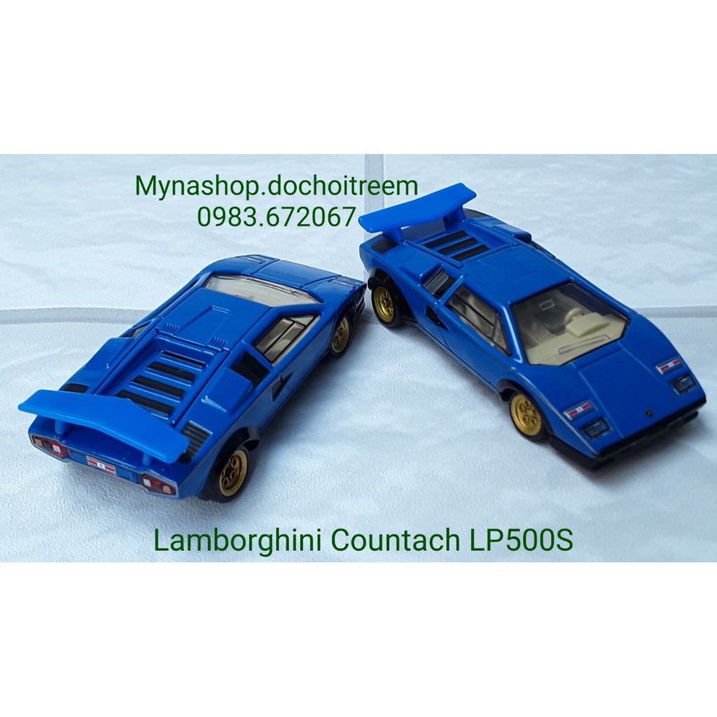 Đồ chơi mô hình tĩnh xe tomica premium không hộp, Lambor Countach LP500S