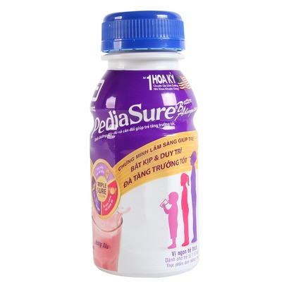 Bộ 6 chai sữa nước Pediasure BA 1+ hương vani 237ml