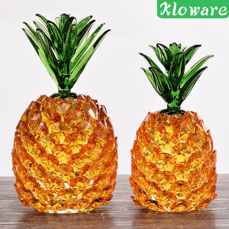 Đồ trang trí Quả Dứa Pha Lê Trang Trí Phòng Khách / Phòng Ngủ Phong Cách Bắc Âu