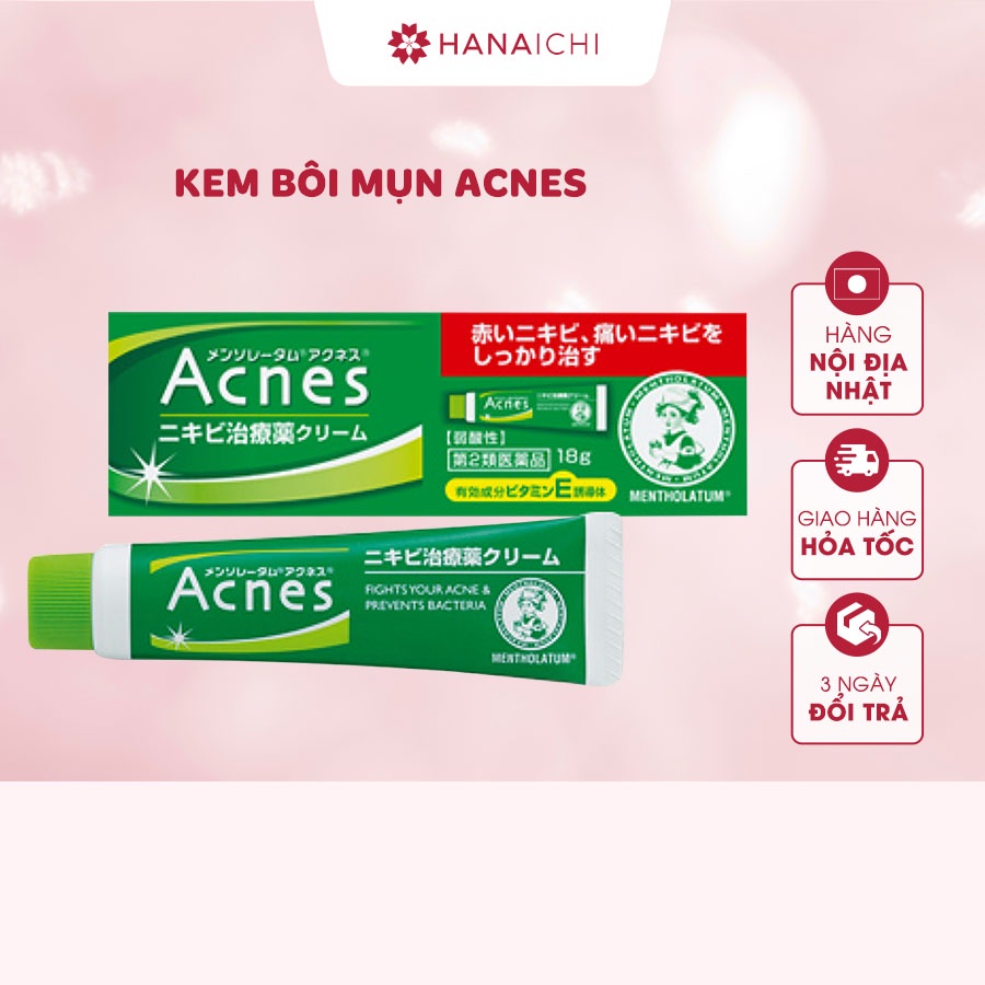 Kem Bôi Mụn ACNES 18gr Nội địa Nhật
