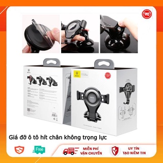 Giá đỡ ô tô hít chân không trọng lực Baseus Osculum Type Gravity Car Mount