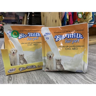 Sữa bio- milk cho cả chó và mèo mọi lứa tuổi mèo con cai sữa mèo ốm hoặc mang bầu