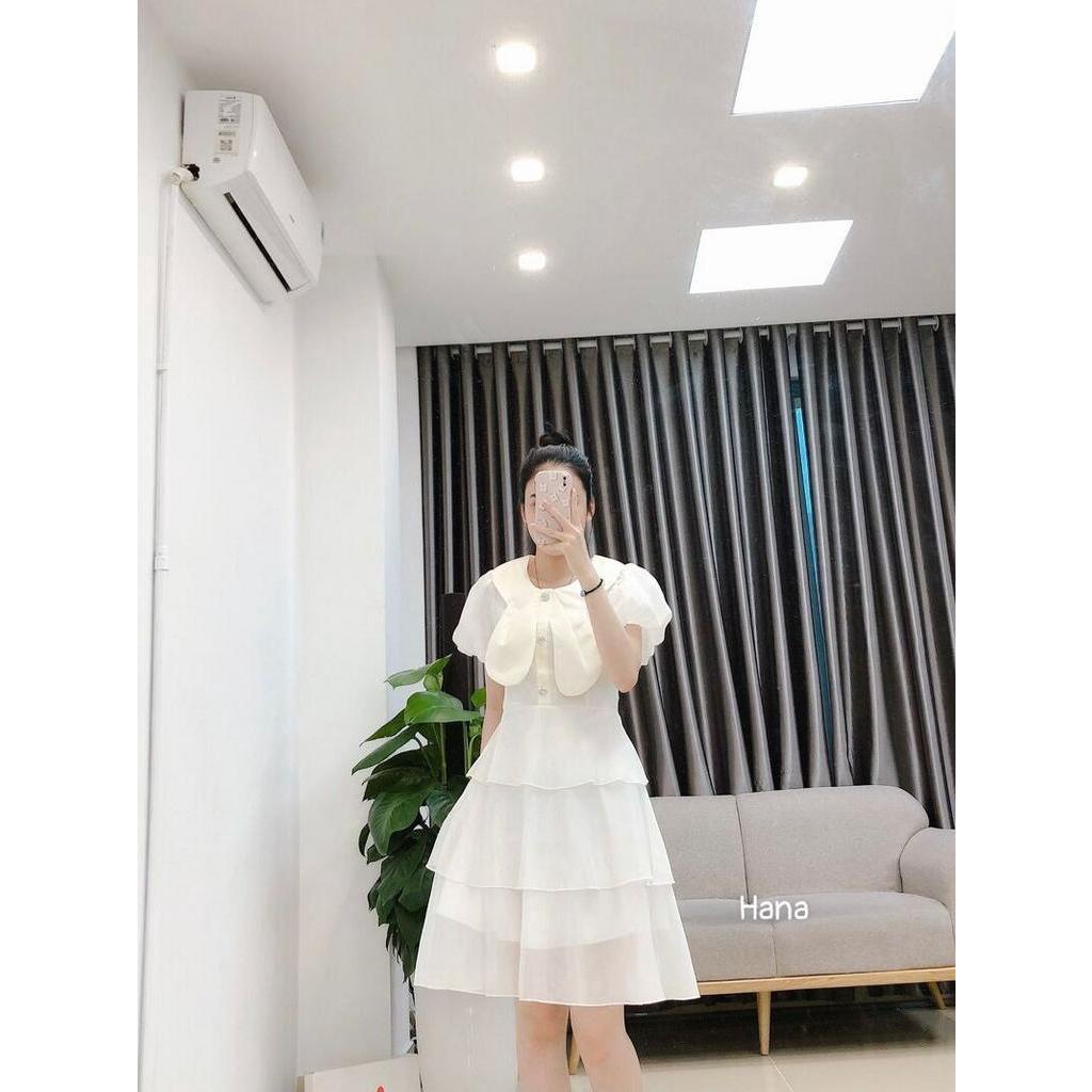 Min's Shoes - Váy Lụa Hàn Công Chúa Tay Bèo 58