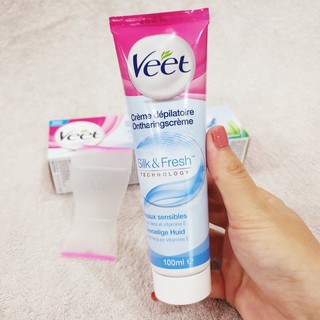 [AUTH PHÁP] Kem tẩy lông Veet 100ml Pháp