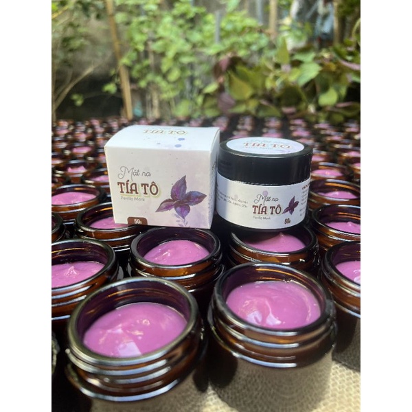 MẶT NẠ TÍA TÔ - giảm nám, tàn nhang, thâm mụn