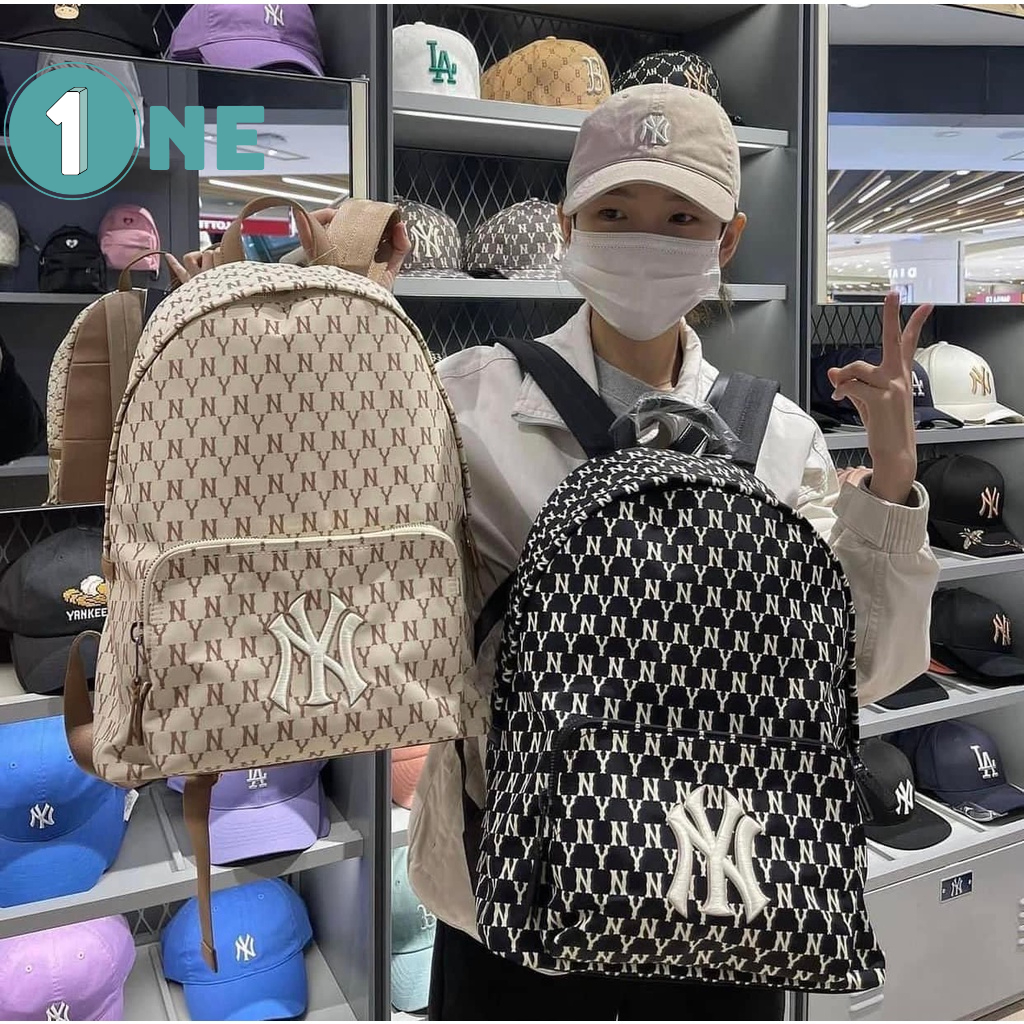 ( Chuẩn Hãng ) Balo MLB NY Tiêu Chuẩn Hàn Quốc Cao Cấp Full Tag Mac